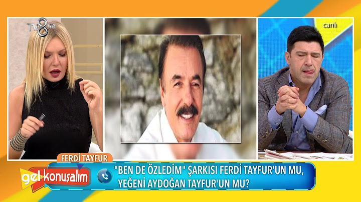 Ferdi Tayfur Tv 8 e Bağlandı  Asılsız İddialara cevap verdi -- Aralık\2017