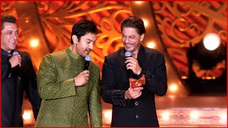 Salman-Shahrukh-Aamir Khan 3 Khan's One Stage | Anant Ambani & Radhika Merchant Pre-Wedding