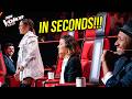 Quick as a FLASH! TOP 10 Quickest All Chair Turns! | The Voice Kids