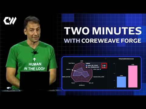 Watch an AI agent get found, fixed, and shipped in 2 minutes with CoreWeave Forge