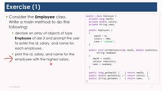 Famous 1D Lesson 12   Array of Objects – Exercise 1 2022 Profile