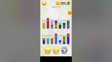 How to complete Normal mode 169 Level Bottle sort puzzle game