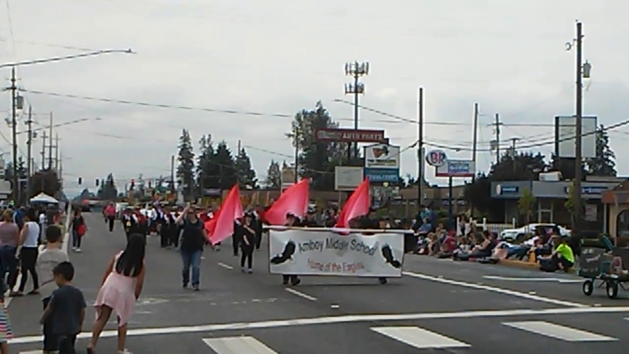 Hazel Dell Parade of Bands 2018 Amboy Middle School YouTube