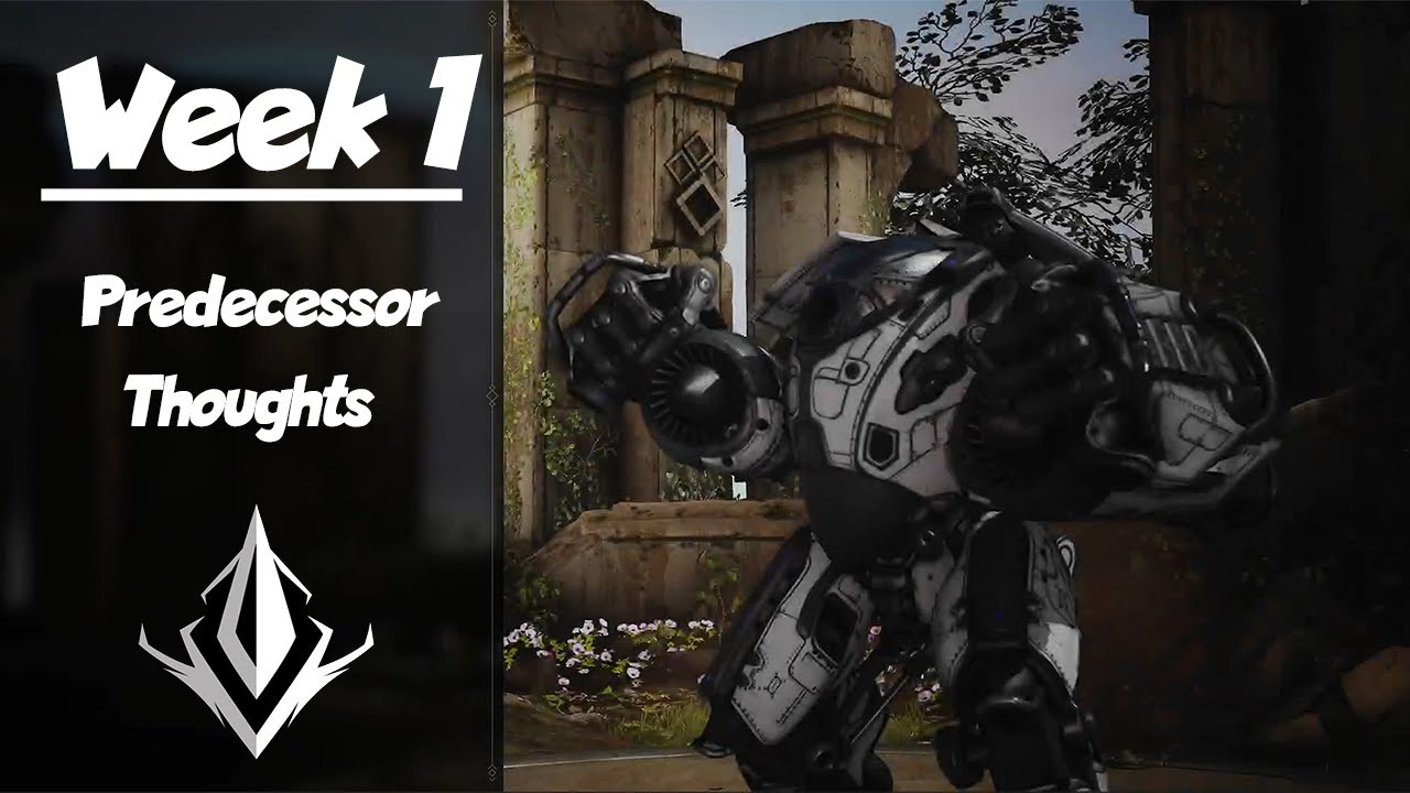 New Week New Roles Played Predecessor Thoughts - YouTube