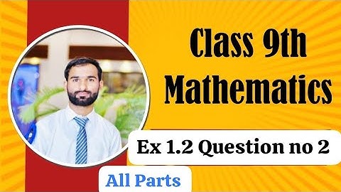 ex 1.2 class 9th math matrices |9th class math chapter 1 ex 1.2 question no 2