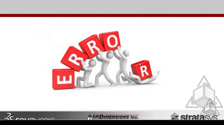 Lunch & Learn Webinar - Understanding SOLIDWORKS Referencing and Errors caused by Mismanagement