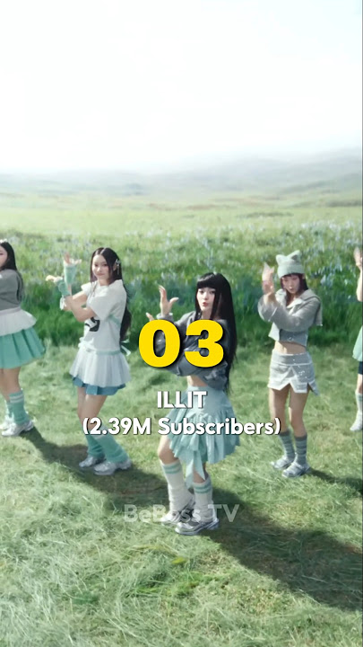 Top 10 Gen 5 K-Pop Groups by YouTube Subscribers