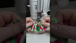 Part 2 - lets learn how to use the Janome Ruffle Foot
