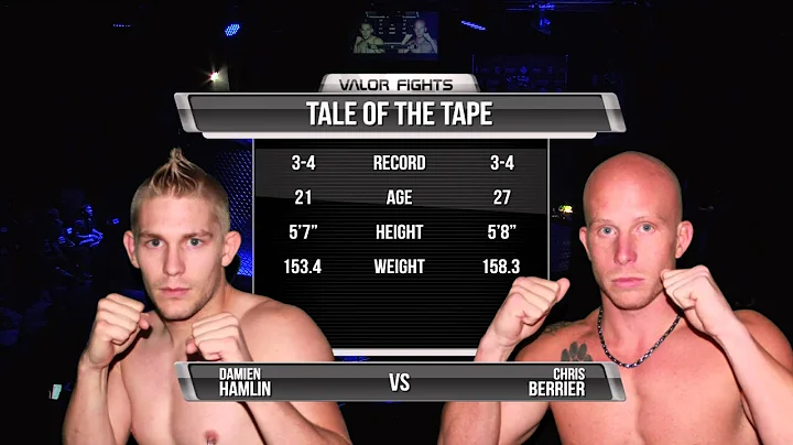 Valor Fights 27 Fight 8 Damien Hamlin Vs Chris Ber...