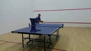 Taufik training with ipong V300