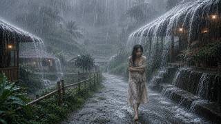 Live Thunderstorm Rain Walk – Indonesia