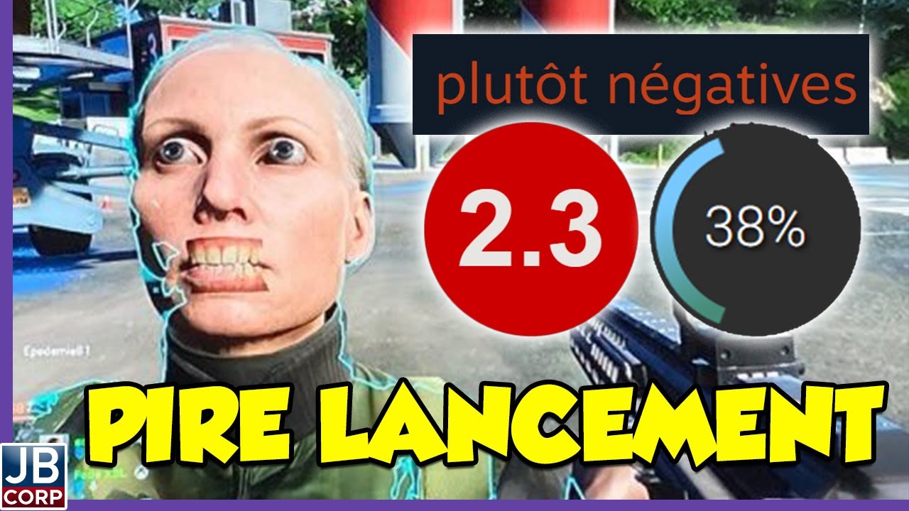 Debrief d'actu : Battlefield 2042 parmi les pires jeux sur steam, Project L...
