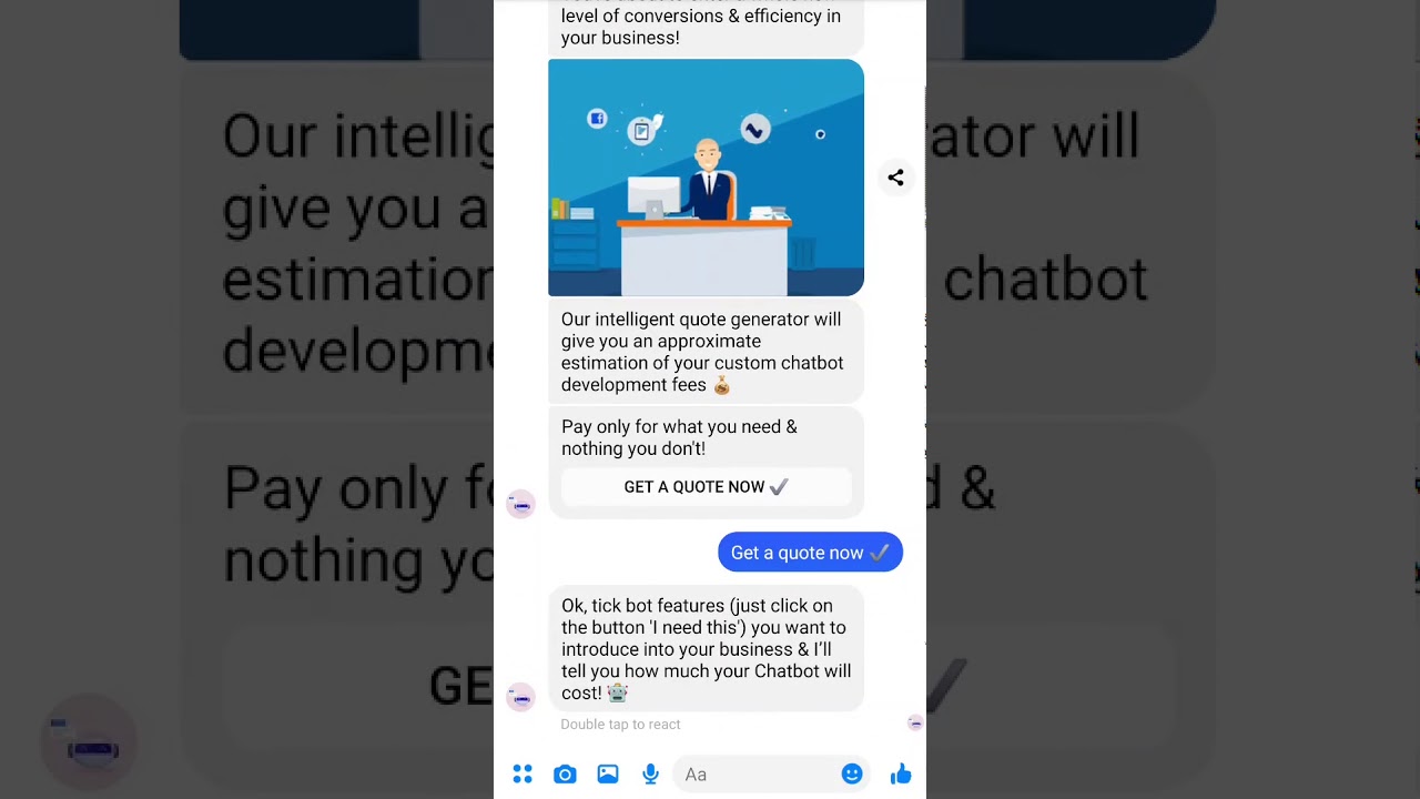 Sales Bot for Chatbot Marketing Agencies
