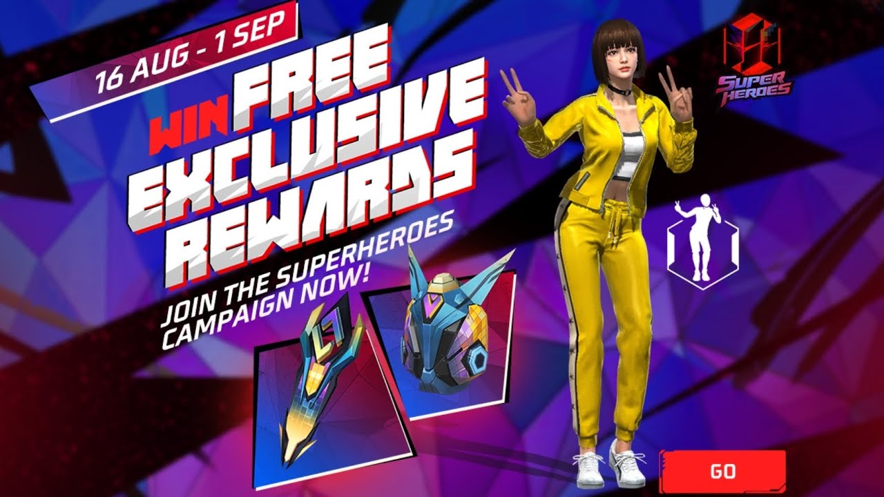 Superheroes Event - [Review] "Super Yay Emote" - Lone Wolf | Free Fire Malaysia