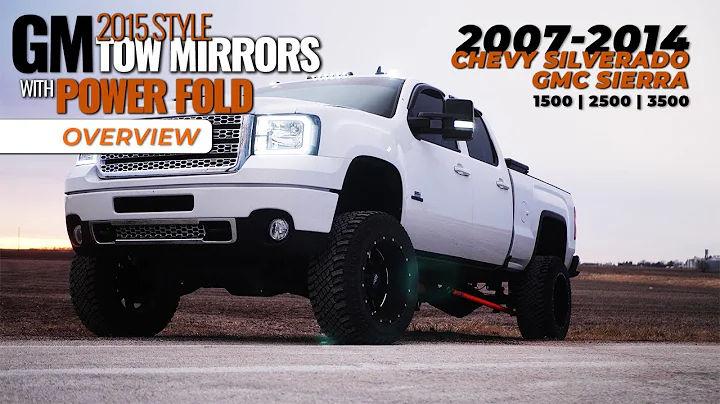 Power Folding Towing Mirrors for 2007-2014 Chevy Silverado & GMC Sierra Overview | Boost Auto