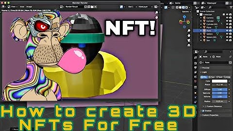 How to create 3D NFTs For Free|high quality