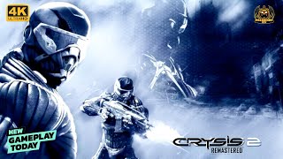 Crysis 2 Remastered - Full Stealth Gameplay Walkthrough / No Commentary【FULL GAME】2K 60FPS Ultra HD.