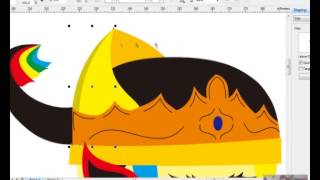 Cara membuat wajah Kartun dengan Corel Draw X5 (How to Create Cartoon face on corel draw x5)