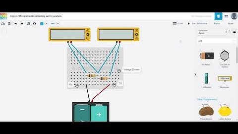3a Tinkercad voltage divider explained