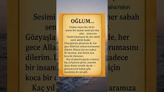 Oğluma Göndermek Şfet Ğlum
