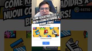 RISCATTARE I NUOVI COSMETICI ADIDAS X BRAWL STARS! #brawlstars #adidas #brawl #brawler #free