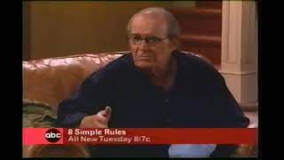 8 simple rules promo january 2004 katie sagal kaley cuoco james garner