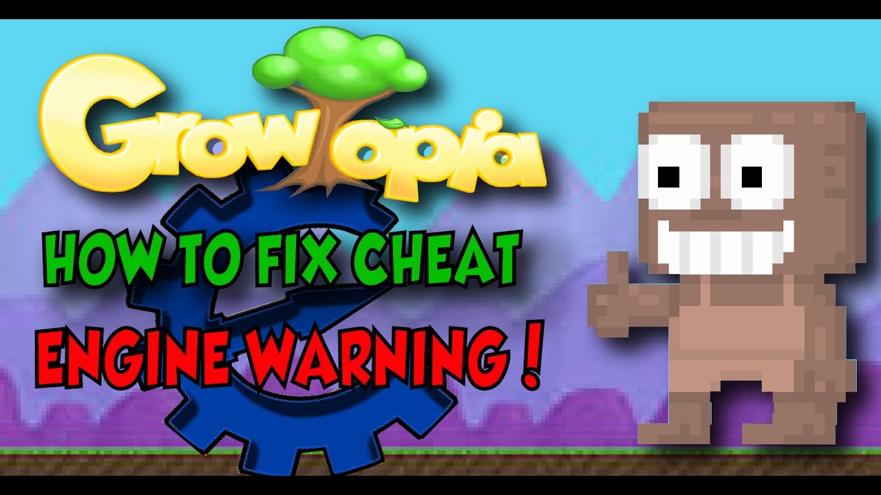 How To Fix Cheat Engine Warning v 6 5 Growtopia YouTube How to fix cheat engine warning v 6 5 growtopia youtube