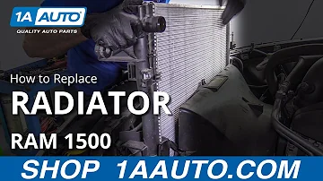 How to Replace Radiator 09-18 RAM 1500