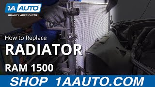 How to Replace Radiator 09-18 RAM 1500