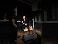 Songwriters Circle november 14. 2023 intro by Line Rosenlund telling about songwriting