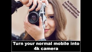 Manual FX PRO 4k Camera Android App || Google Play Paid App For Free screenshot 5