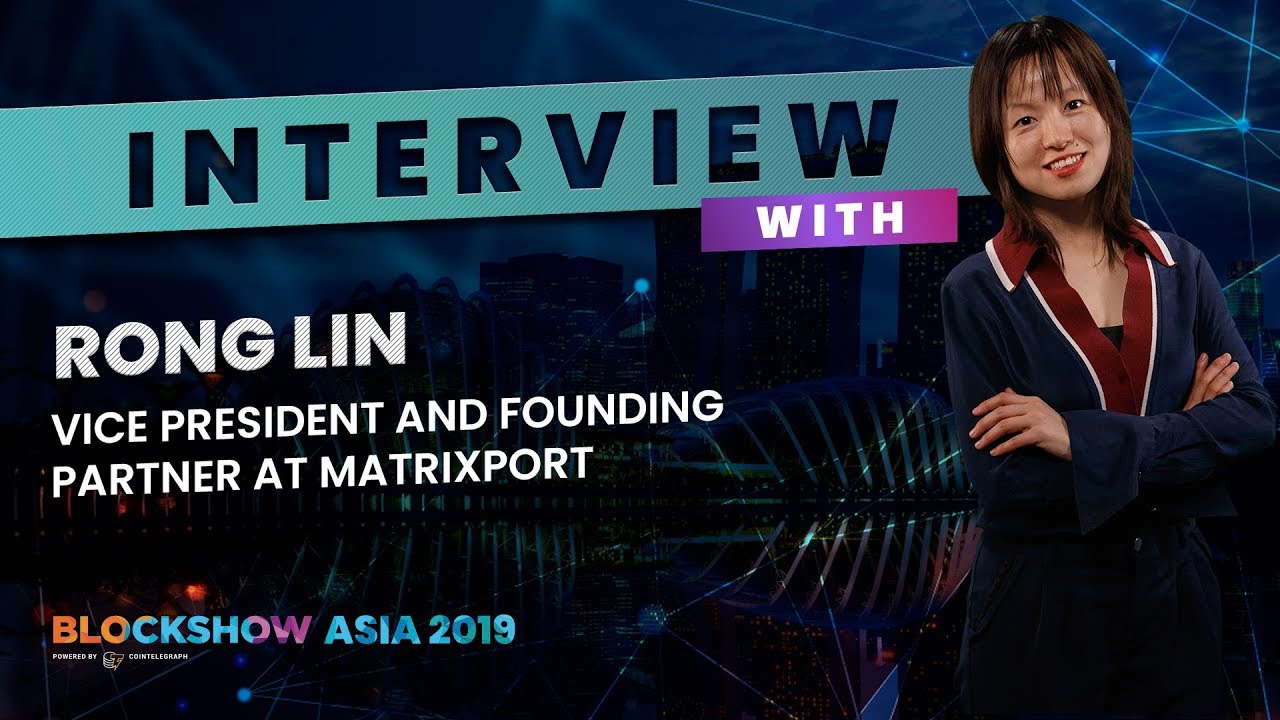 Rong Lin | Matrixport | BlockShow Asia 2019