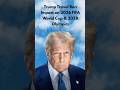 Trump Travel Ban Impact on 2026 FIFA World Cup & 2028 Olympics#shortsfeed #shorts