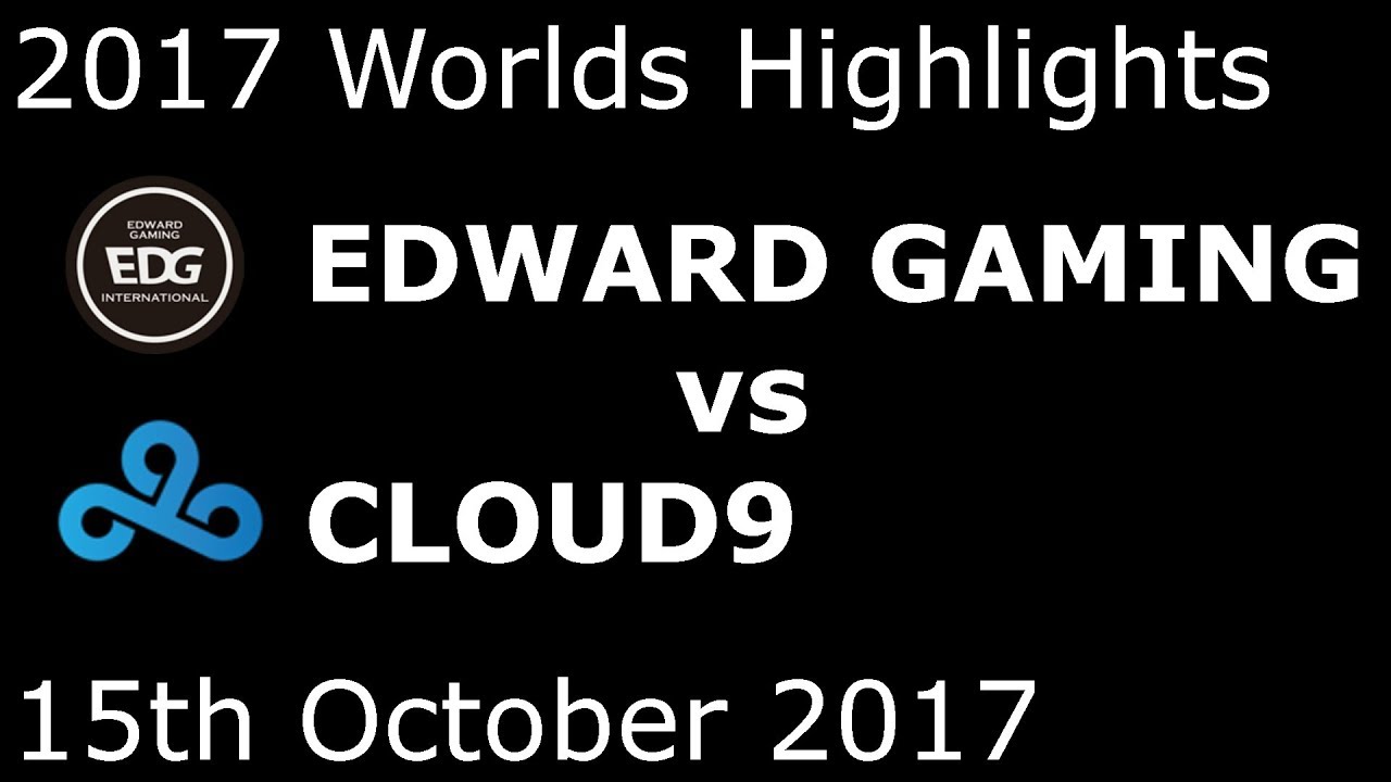 EDG vs C9 HIGHLIGHTS 2017 WORLDS GROUP STAGE DAY 8 GROUP A