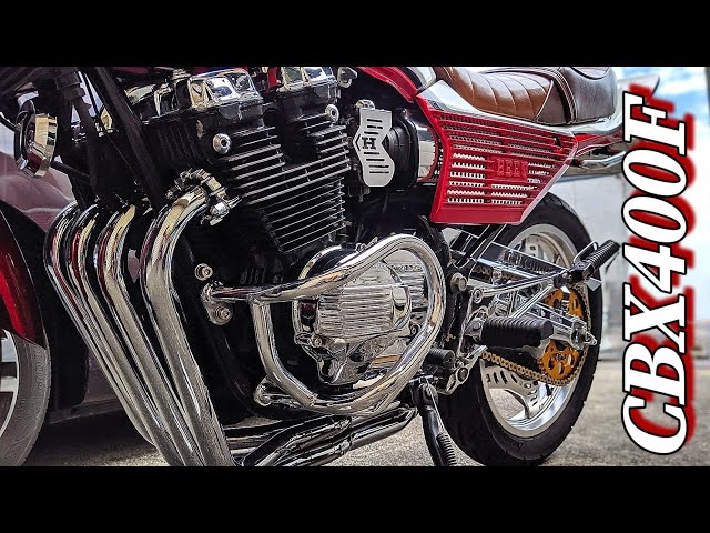 98 CBX400F 復活！ CBX慣らし運転 ミッション載せ換え後の調子は