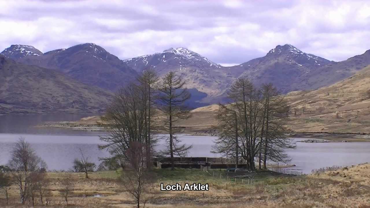Loch Arklet & Loch Lomond plus Highland Cattle