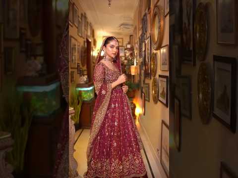 Aina asif wedding dress 👗🥻🥻