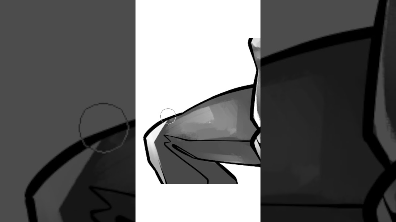 Satisfying art process 