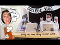 college vlog + I broke my tooth again story time!