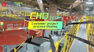 Suitable for fully automated logistics sorting centers