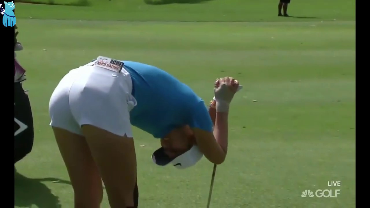 beautiful golfers on the lpga Michelle Wie Best Golf Shots 2018 LOTTE Championship LPGA Tournament
