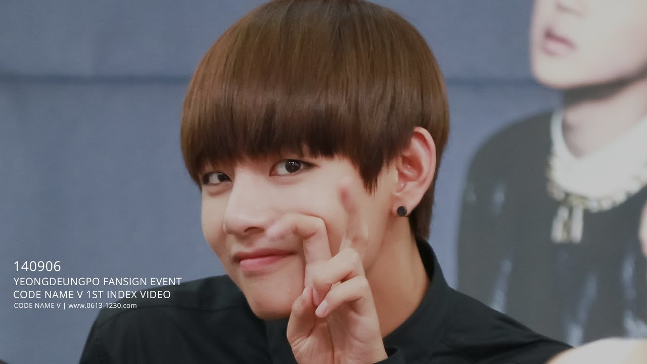 140906 영등포 팬사인회 방탄소년단 뷔