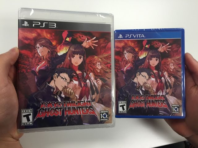 Tokyo Twilight Ghost Hunters (PS3 / PS Vita) Unboxing !! - YouTube