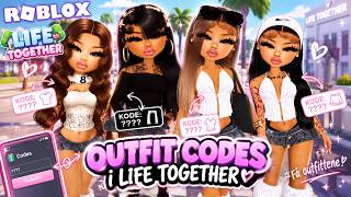 4 BADDIE OUTFIT CODES IN LIFE  TOGETHER (WORKS) 💅✨
