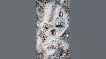 D&D | Snowhaven Fields Part 5 Grid | Animated Battle Maps