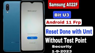 Samsung A02 Bit 3 Android 11 Frp Reset Without Test Point UMT