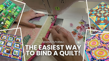 The Easiest Way to Bind a Quilt!