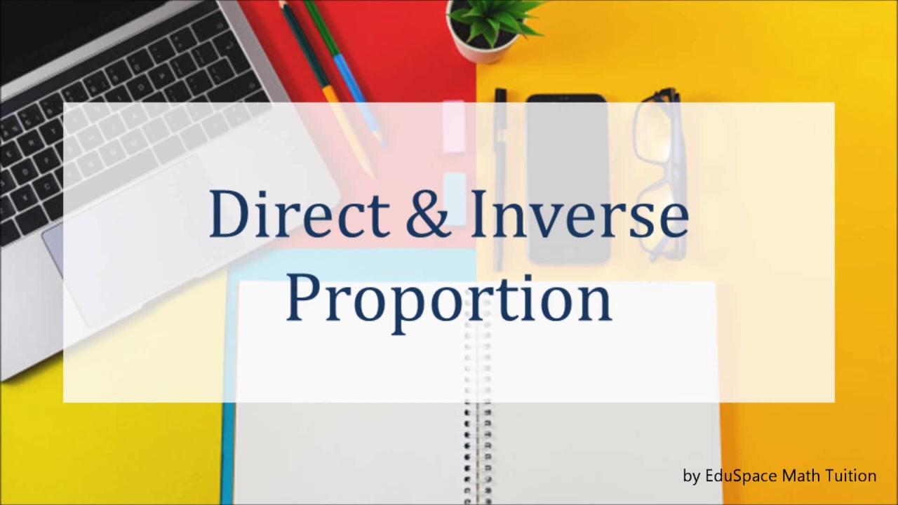 Direct And Inverse Proportion YouTube
