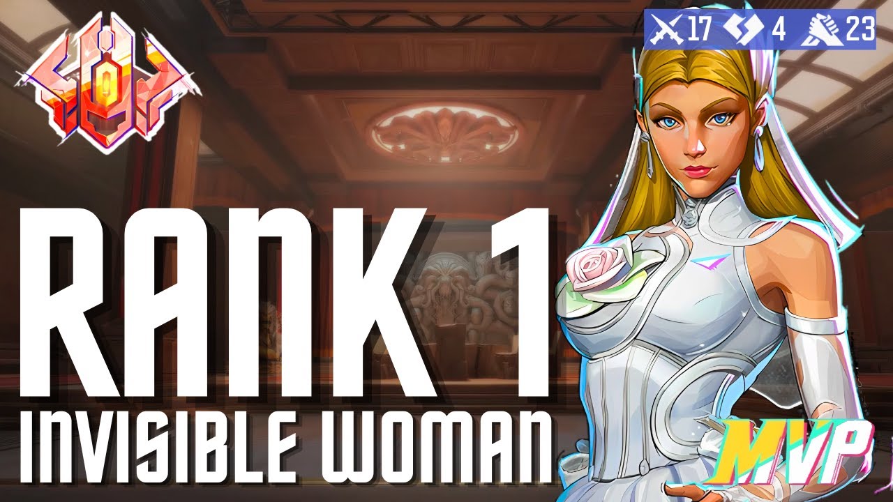 EpicSauce | Rank 1 Invisible Woman Gameplay | Season 2.5 | Marvel Rivals