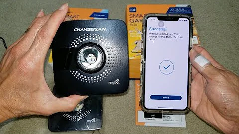 How To Fix Chamberlain MYQ Smart Garage Hub WiFi Not Connecting To App IOS & ANDROID